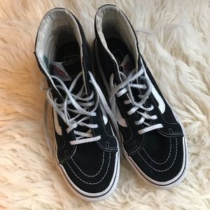 High top, suede Vans